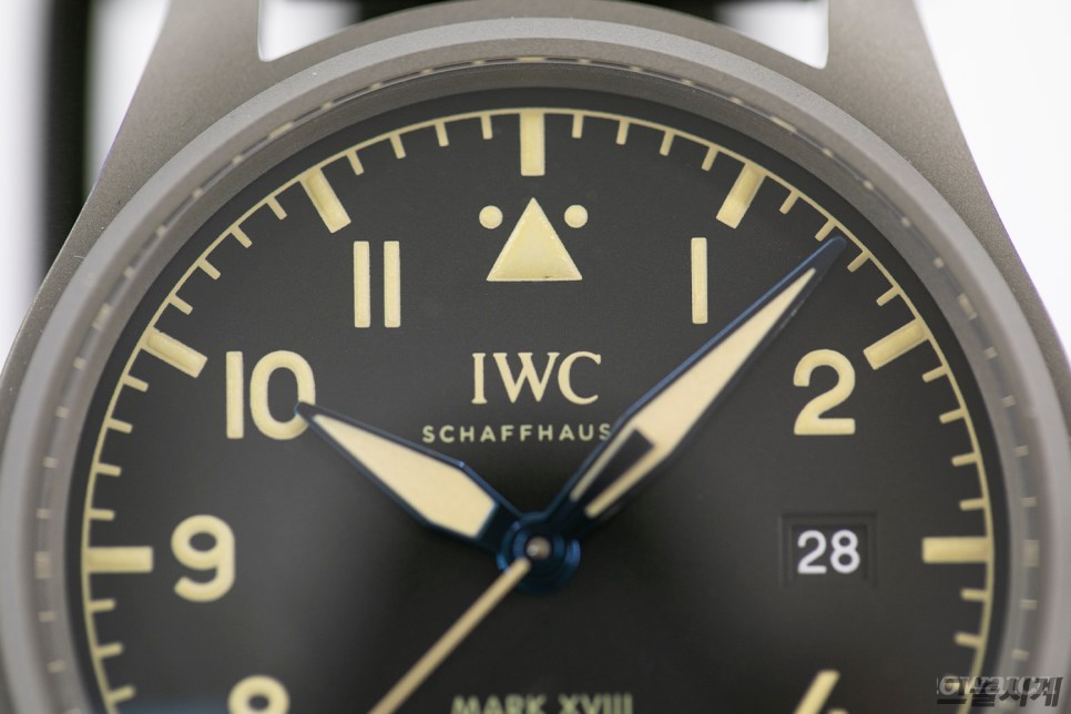 (2018년7월10일) IWC 마크18 헤리티지 레플리카시계 분석 (짝퉁구분법) 이미지 5