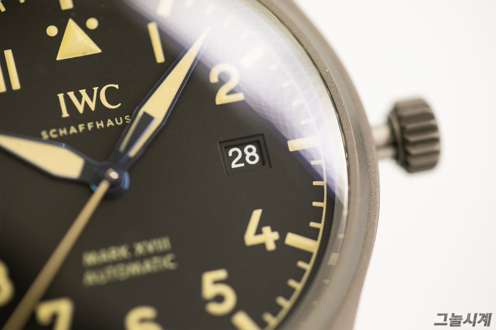 (2018년7월10일) IWC 마크18 헤리티지 레플리카시계 분석 (짝퉁구분법) 이미지 9
