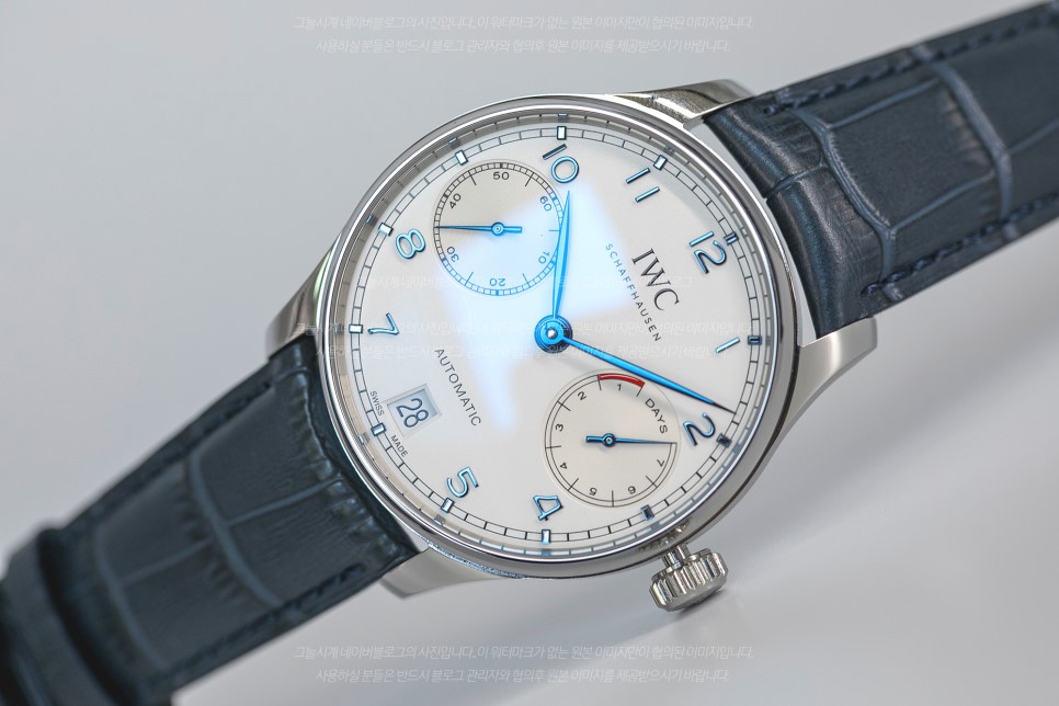 (2019. 6. 12) IWC 포르투기저 5007-05 부엉이 블루핸즈 레플리카시계 감정법 분석 이미지 3