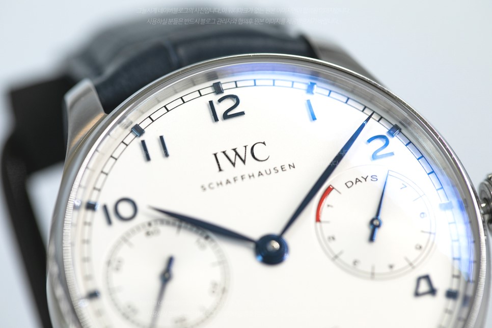 (2019. 6. 12) IWC 포르투기저 5007-05 부엉이 블루핸즈 레플리카시계 감정법 분석 이미지 12