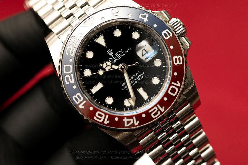 (2019. 10. 3) 롤렉스 GMT마스터 II 펩시 904L 정배열 분석, 감정법 (How to Spot 2019 New Rolex GMT-Master II… 이미지 18