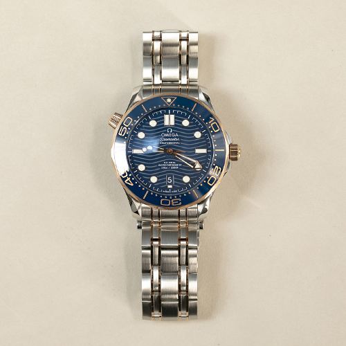 (2019. 10. 7) 오메가 씨마스터 다이버 300M 스틸 세드나ᵀᴹ 투톤 블루다이얼(OMEGA Seamaster Diver 300M Two Tone Blu… 이미지 1