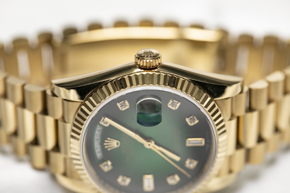 Rolex Day-Date 36 Ombre Green 또다른 메이커 이미지 4