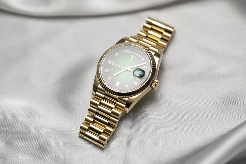 Rolex Day-Date 36 Ombre Green 또다른 메이커 이미지 9