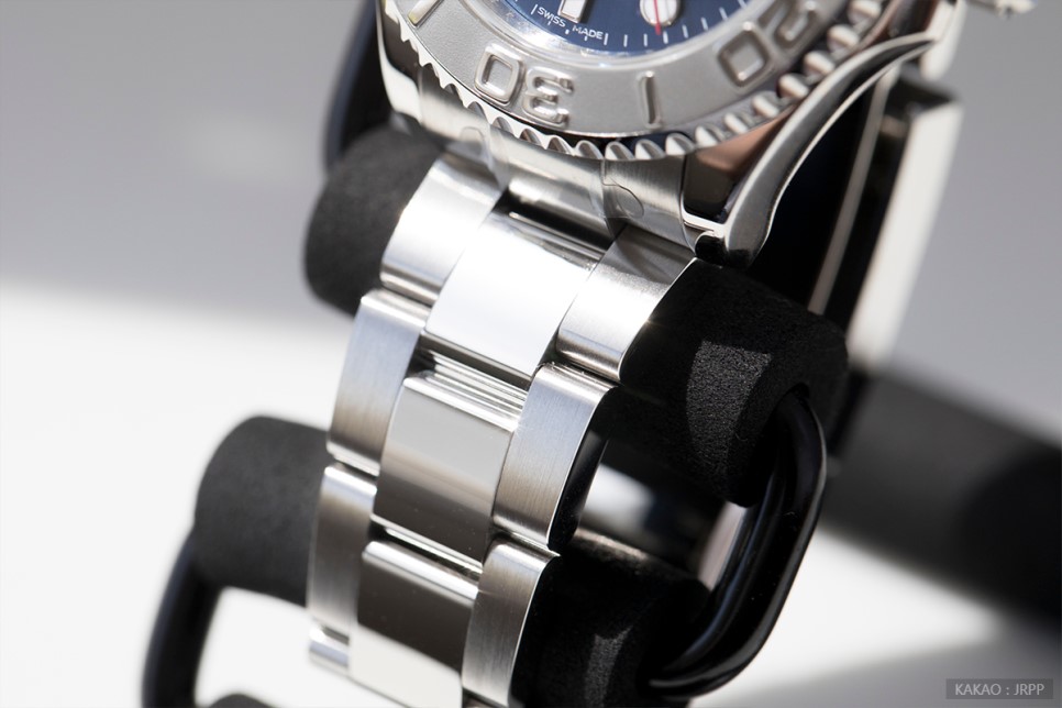 롤렉스 요트마스터37 블루 다이얼 커스텀 레플리카시계 리뷰 ARF Rolex YachtMaster37 Blue Custum Dial Review 이미지 9