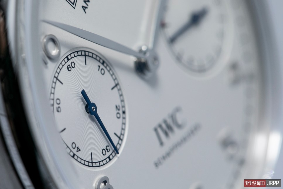 IWC 포르투기저 세븐데이즈 애뉴얼캘린더 화이트다이얼 레플리카시계 리뷰!! IWC Portuguese 7 Days Annual Calendar 짝퉁시계 Revi… 이미지 10