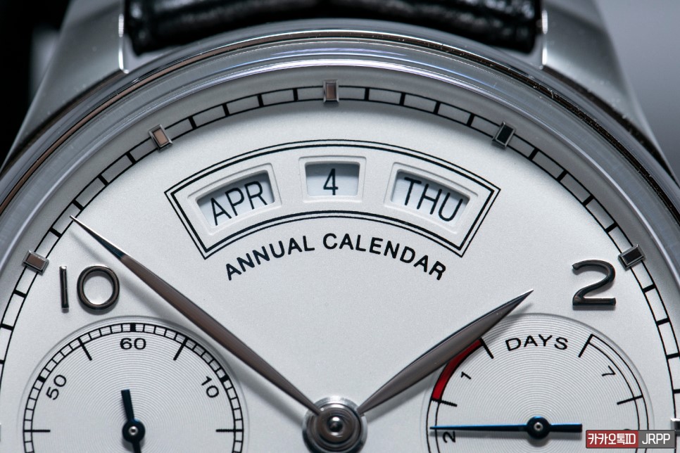 IWC 포르투기저 세븐데이즈 애뉴얼캘린더 화이트다이얼 레플리카시계 리뷰!! IWC Portuguese 7 Days Annual Calendar 짝퉁시계 Revi… 이미지 11