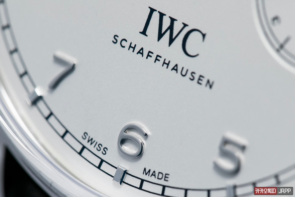 IWC 포르투기저 세븐데이즈 애뉴얼캘린더 화이트다이얼 레플리카시계 리뷰!! IWC Portuguese 7 Days Annual Calendar 짝퉁시계 Revi… 이미지 12
