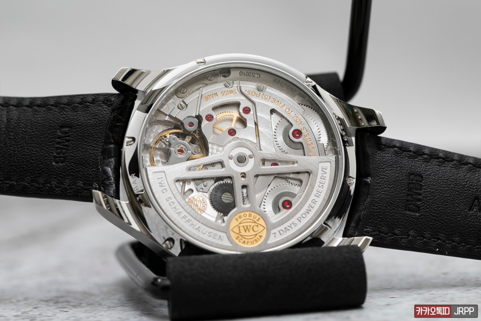 IWC 포르투기저 세븐데이즈 애뉴얼캘린더 화이트다이얼 레플리카시계 리뷰!! IWC Portuguese 7 Days Annual Calendar 짝퉁시계 Revi… 이미지 16