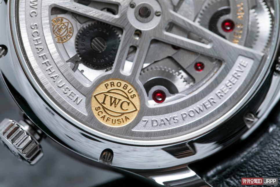IWC 포르투기저 세븐데이즈 애뉴얼캘린더 화이트다이얼 레플리카시계 리뷰!! IWC Portuguese 7 Days Annual Calendar 짝퉁시계 Revi… 이미지 17