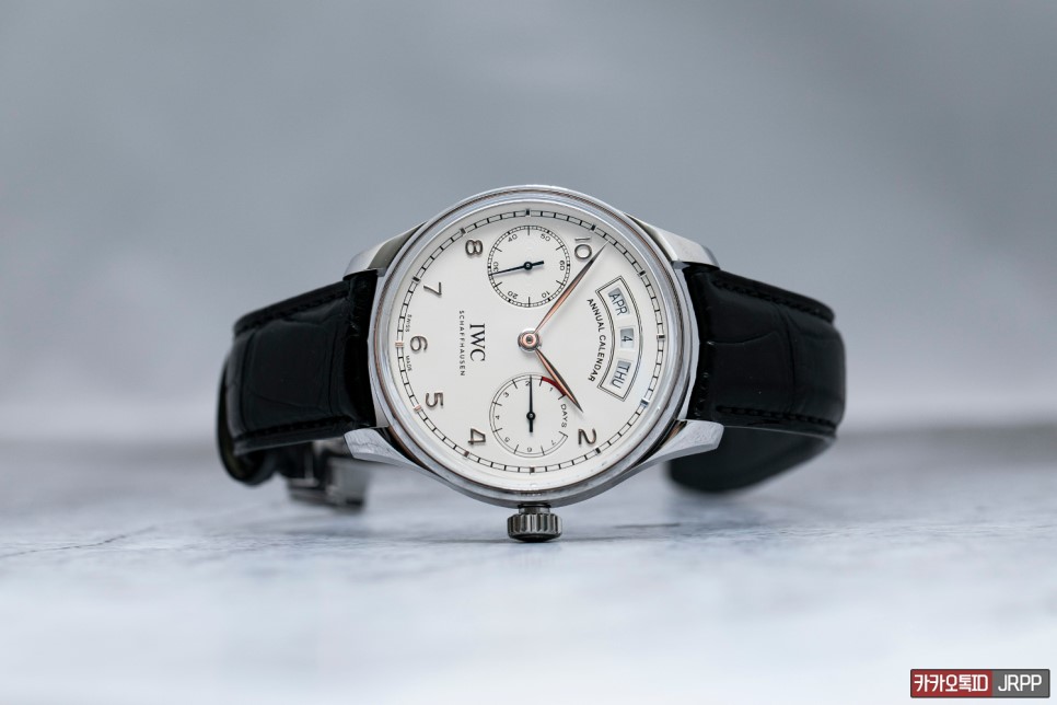 IWC 포르투기저 세븐데이즈 애뉴얼캘린더 화이트다이얼 레플리카시계 리뷰!! IWC Portuguese 7 Days Annual Calendar 짝퉁시계 Revi… 이미지 19