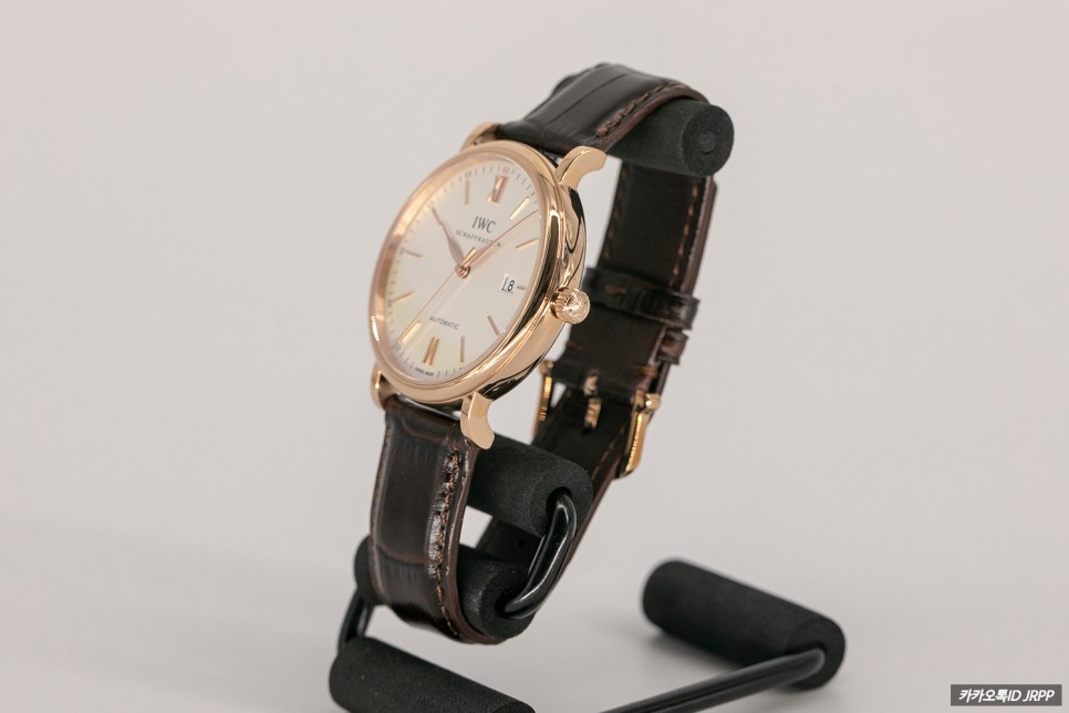 젠틀맨들을 위하여...... IWC 포르토피노 논크로노 스틸&핑크골드 2종 레플리카시계 리뷰!! IWC Portofino Nonchrono SS&PG 짝퉁시계… 이미지 16
