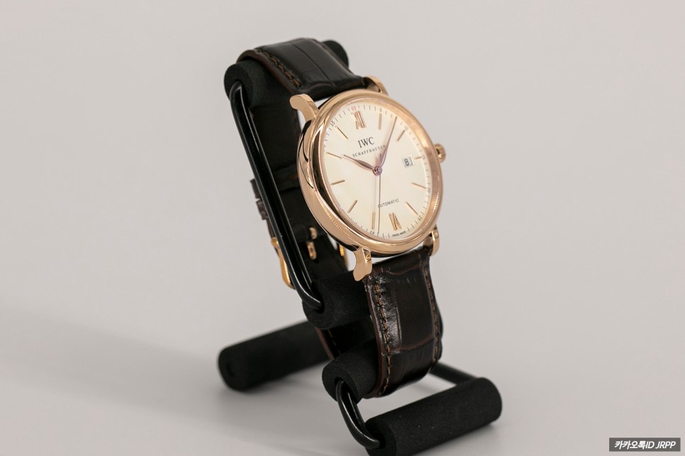 젠틀맨들을 위하여...... IWC 포르토피노 논크로노 스틸&핑크골드 2종 레플리카시계 리뷰!! IWC Portofino Nonchrono SS&PG 짝퉁시계… 이미지 17
