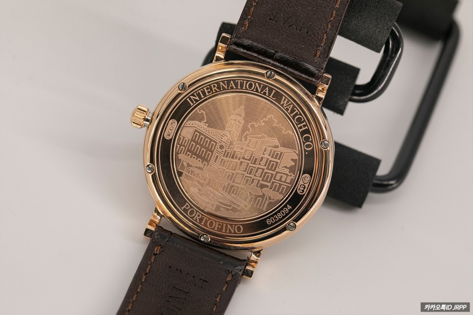 젠틀맨들을 위하여...... IWC 포르토피노 논크로노 스틸&핑크골드 2종 레플리카시계 리뷰!! IWC Portofino Nonchrono SS&PG 짝퉁시계… 이미지 20