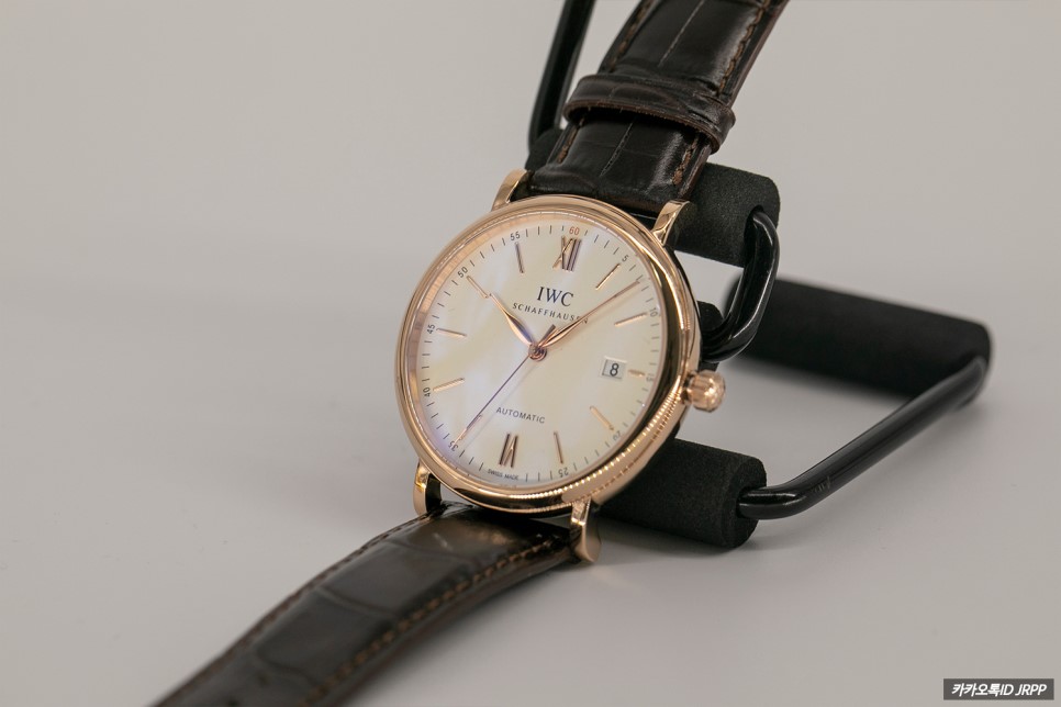 젠틀맨들을 위하여...... IWC 포르토피노 논크로노 스틸&핑크골드 2종 레플리카시계 리뷰!! IWC Portofino Nonchrono SS&PG 짝퉁시계… 이미지 21