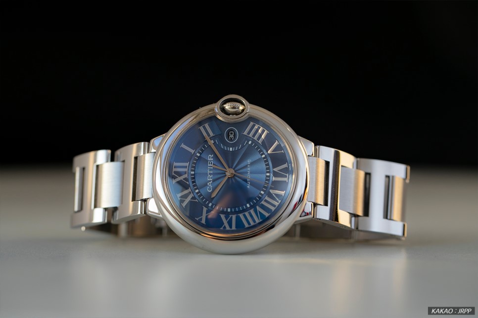 까르띠에 발롱블루 42MM 오토메틱 청판 이미지 5