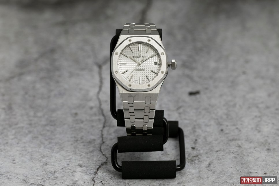 AP 15450 데이트윌 개선 (AudemarsPiguet Royaloak 15450 Silver DW Modified) 이미지 1