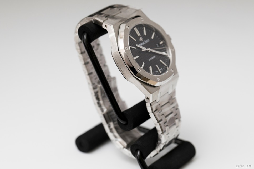 오데마피게 로얄오크 15400 블랙다이얼 V3 레플리카시계 리뷰! AudemarsPiguet RoyalOak 15400 V3 Replica Review! 이미지 3