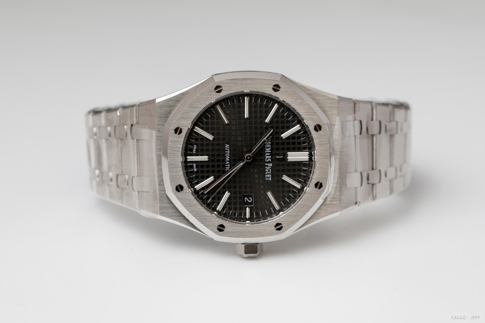 오데마피게 로얄오크 15400 블랙다이얼 V3 레플리카시계 리뷰! AudemarsPiguet RoyalOak 15400 V3 Replica Review! 이미지 9