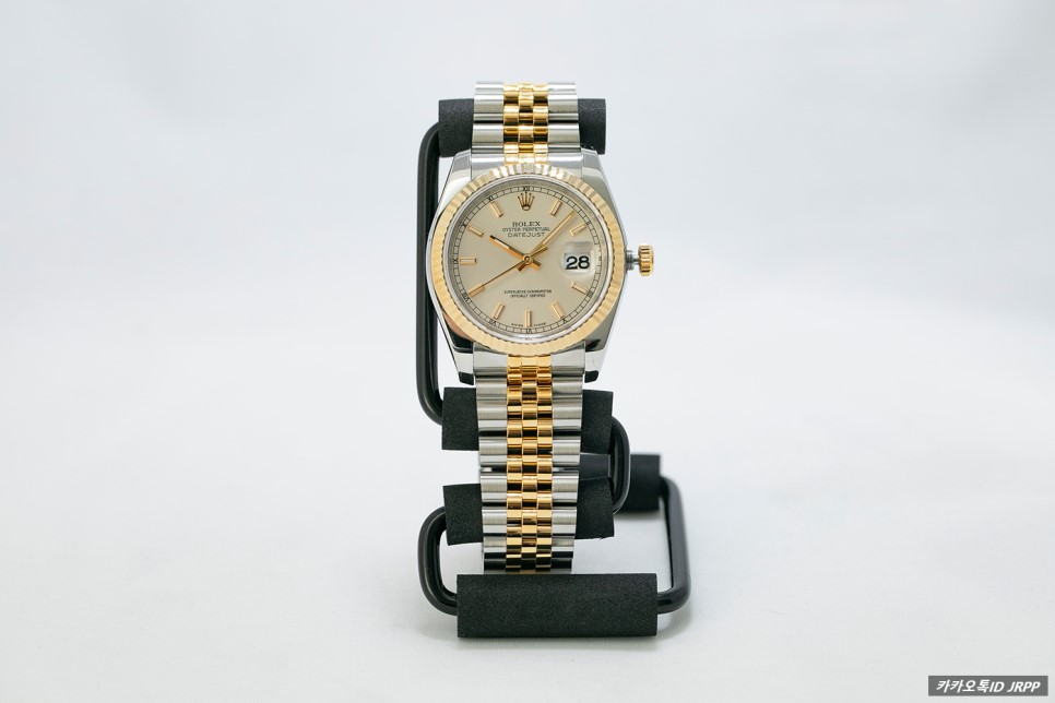 D.A.T.E.J.U.S.T 롤렉스 데이저스트36 옐로우골드 콤비 실버바 레플리카시계 리뷰!! Rolex Datejust36 SSYG Silver 짝퉁시계 짭퉁… 이미지 1