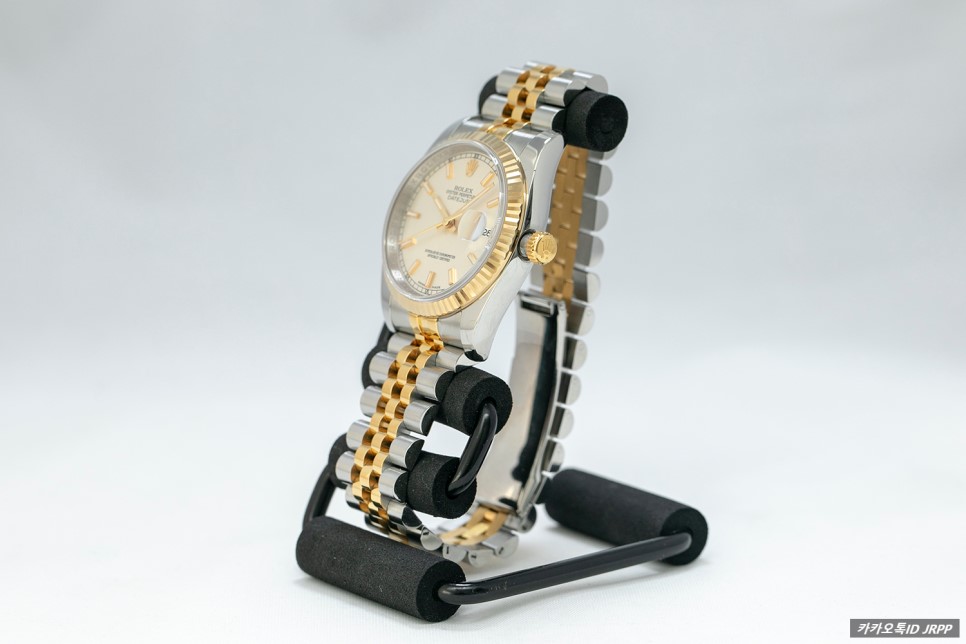 D.A.T.E.J.U.S.T 롤렉스 데이저스트36 옐로우골드 콤비 실버바 레플리카시계 리뷰!! Rolex Datejust36 SSYG Silver 짝퉁시계 짭퉁… 이미지 2