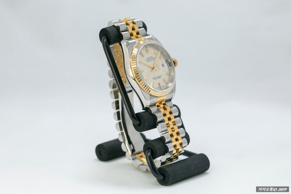 D.A.T.E.J.U.S.T 롤렉스 데이저스트36 옐로우골드 콤비 실버바 레플리카시계 리뷰!! Rolex Datejust36 SSYG Silver 짝퉁시계 짭퉁… 이미지 3