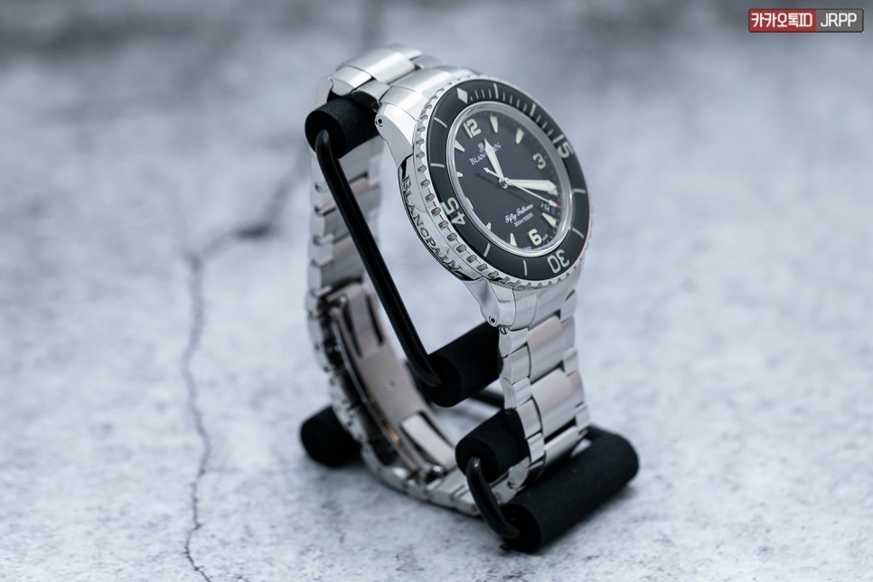 여름대비!! 블랑팡 피프티패덤즈 스포츠X71브레이슬릿 레플리카시계 리뷰!! Blancpain Fiftyfathoms Sport X71 Bracelet 짝퉁시계… 이미지 3