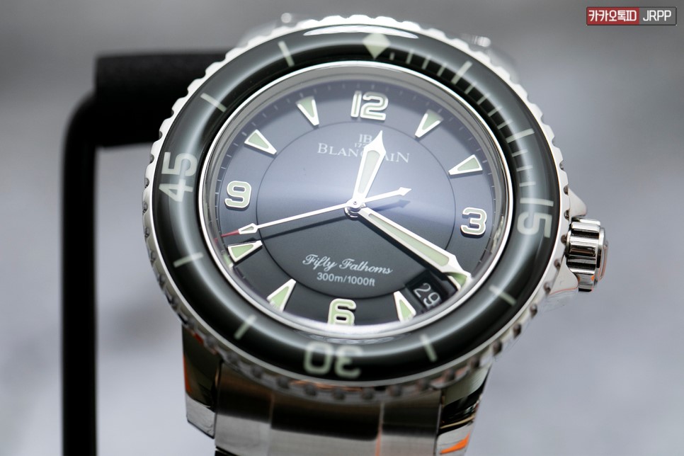여름대비!! 블랑팡 피프티패덤즈 스포츠X71브레이슬릿 레플리카시계 리뷰!! Blancpain Fiftyfathoms Sport X71 Bracelet 짝퉁시계… 이미지 4