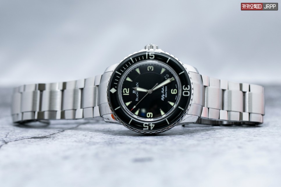 여름대비!! 블랑팡 피프티패덤즈 스포츠X71브레이슬릿 레플리카시계 리뷰!! Blancpain Fiftyfathoms Sport X71 Bracelet 짝퉁시계… 이미지 13