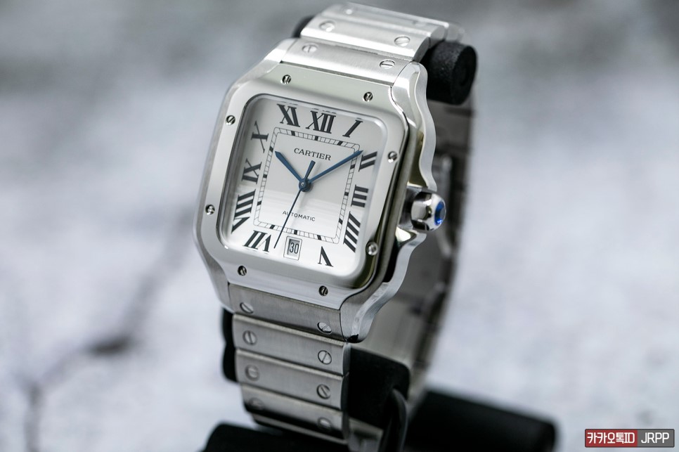까르띠에 산토스 2018 라지 브레이슬릿 레플리카시계 리뷰 - Cartier SANTOS Large Bracelet 짝퉁 짭퉁 Review!! - 링크 조작에… 이미지 6