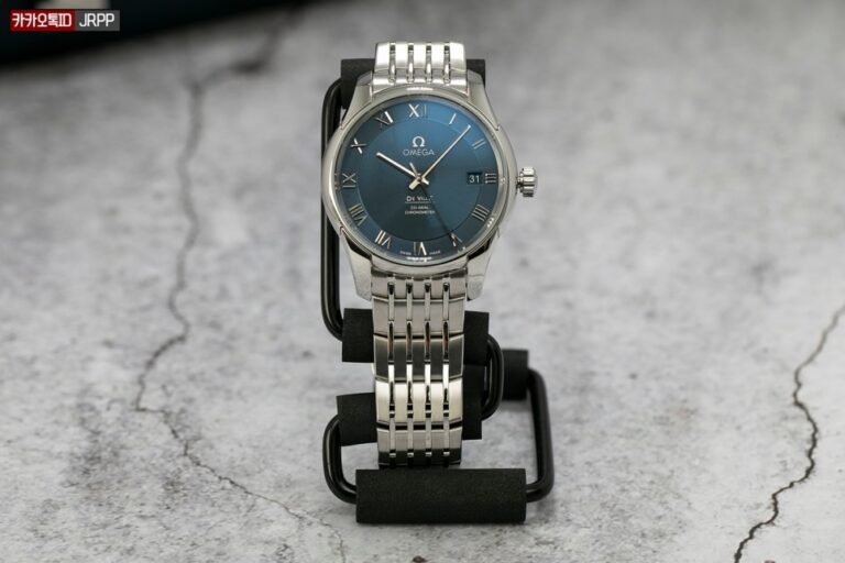누굴 위한 시계인가? 오메가 드빌 아워비전 41MM 2017년형 청판 레플리카시계 리뷰!! OMEGA DeVille Hour Vision Replica Revi… 이미지 1