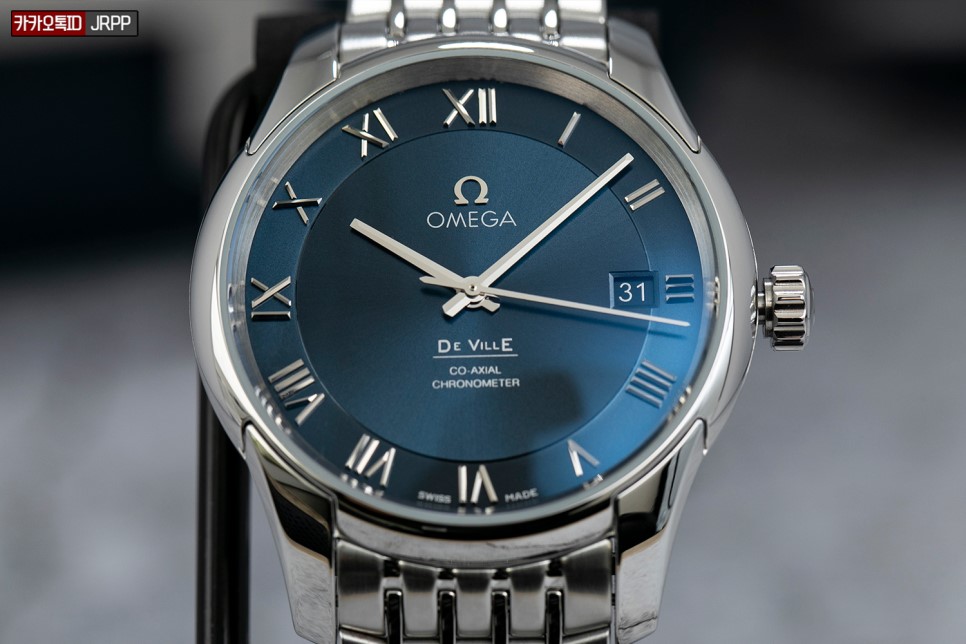 누굴 위한 시계인가? 오메가 드빌 아워비전 41MM 2017년형 청판 레플리카시계 리뷰!! OMEGA DeVille Hour Vision Replica Revi… 이미지 4