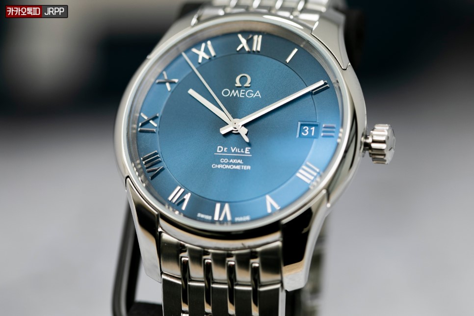 누굴 위한 시계인가? 오메가 드빌 아워비전 41MM 2017년형 청판 레플리카시계 리뷰!! OMEGA DeVille Hour Vision Replica Revi… 이미지 5