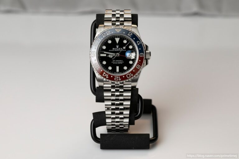 Rolex GMT Master II - PEPSI 롤렉스 GMT마스터2 펩시 최고급 레플리카시계의 헛점(감별법) 리뷰 이미지 1