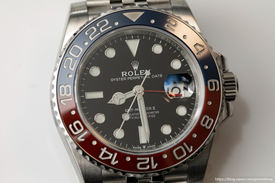 Rolex GMT Master II - PEPSI 롤렉스 GMT마스터2 펩시 최고급 레플리카시계의 헛점(감별법) 리뷰 이미지 2