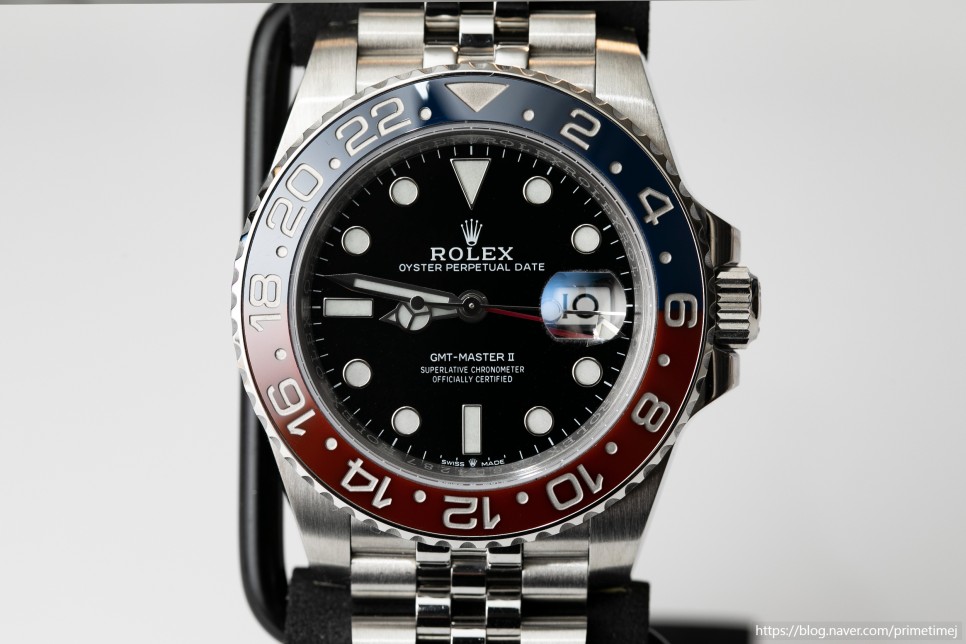 Rolex GMT Master II - PEPSI 롤렉스 GMT마스터2 펩시 최고급 레플리카시계의 헛점(감별법) 리뷰 이미지 3
