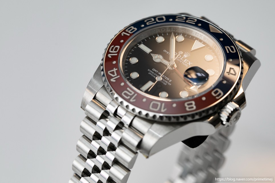Rolex GMT Master II - PEPSI 롤렉스 GMT마스터2 펩시 최고급 레플리카시계의 헛점(감별법) 리뷰 이미지 14