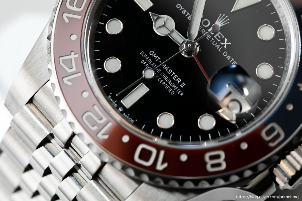 Rolex GMT Master II - PEPSI 롤렉스 GMT마스터2 펩시 최고급 레플리카시계의 헛점(감별법) 리뷰 이미지 15