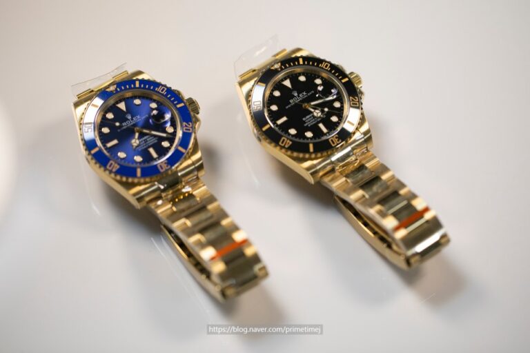 롤렉스 신형 서브마리너 41미리 청금통, 흑금통 레플리카시계 감별방법과 생각 Rolex Submariner 126618&LN scaning 이미지 1