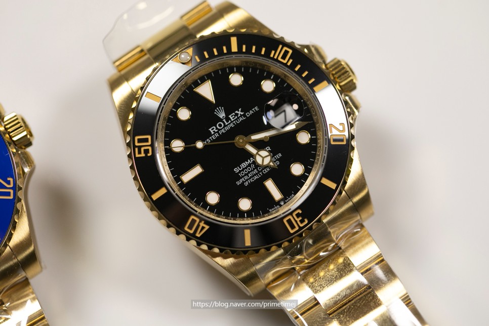 롤렉스 신형 서브마리너 41미리 청금통, 흑금통 레플리카시계 감별방법과 생각 Rolex Submariner 126618&LN scaning 이미지 12