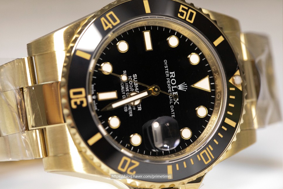 롤렉스 신형 서브마리너 41미리 청금통, 흑금통 레플리카시계 감별방법과 생각 Rolex Submariner 126618&LN scaning 이미지 19