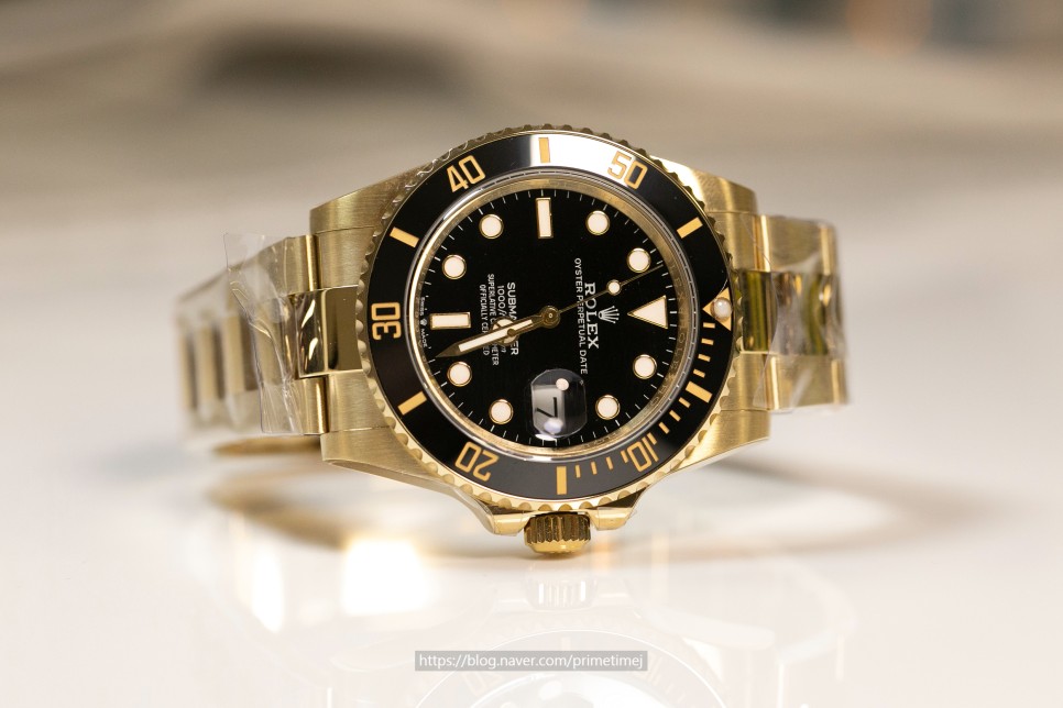 롤렉스 신형 서브마리너 41미리 청금통, 흑금통 레플리카시계 감별방법과 생각 Rolex Submariner 126618&LN scaning 이미지 20