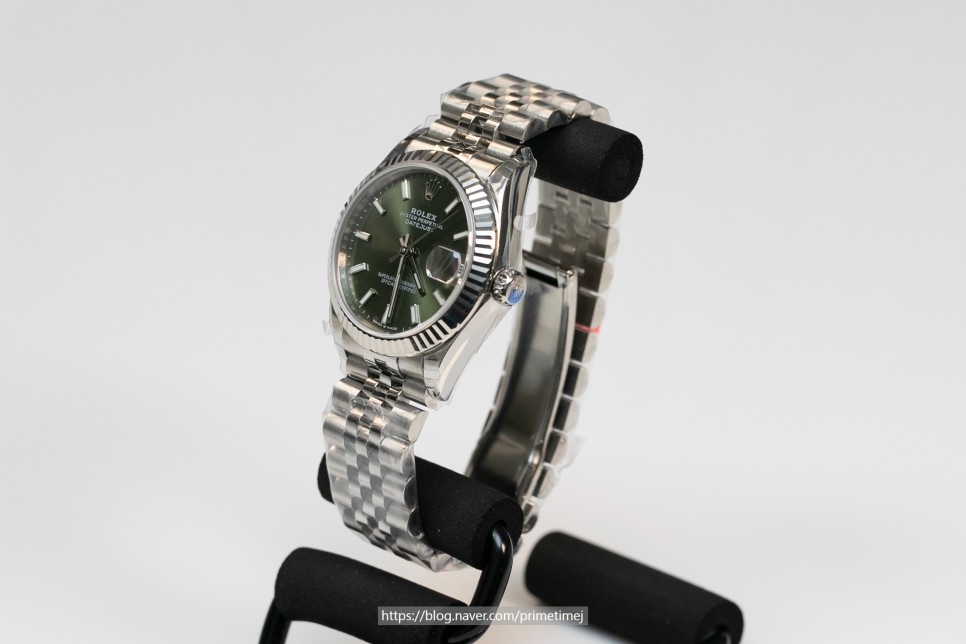 롤렉스 레이디 데이저스트 31 민트그린 레플리카시계 간단한 감별방법 및 리뷰 How to Spot Rolex Lady Datejust 31 Mintgreen 이미지 3