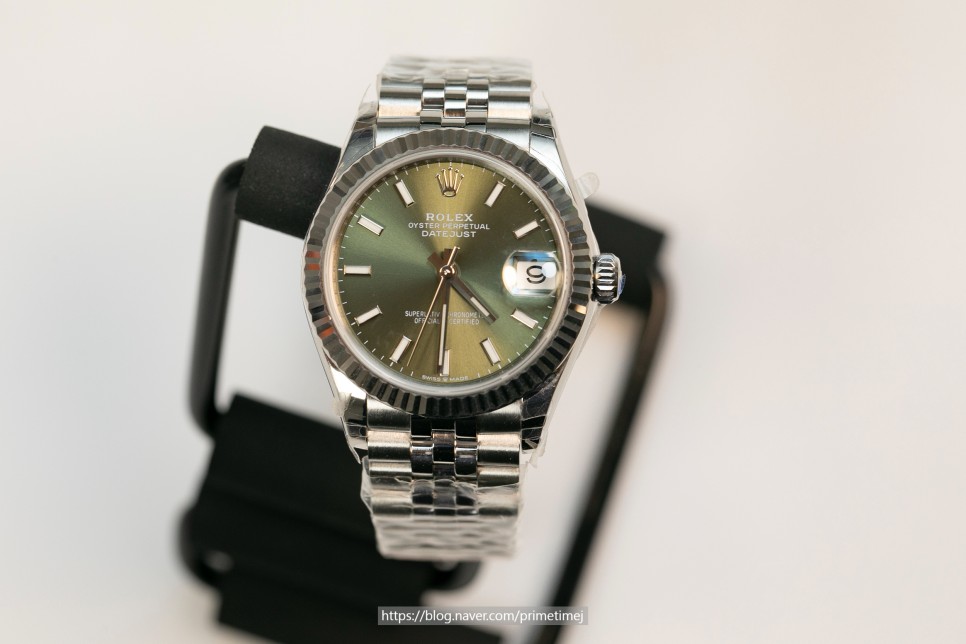 롤렉스 레이디 데이저스트 31 민트그린 레플리카시계 간단한 감별방법 및 리뷰 How to Spot Rolex Lady Datejust 31 Mintgreen 이미지 7