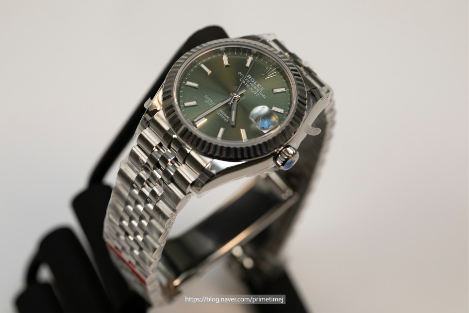 롤렉스 레이디 데이저스트 31 민트그린 레플리카시계 간단한 감별방법 및 리뷰 How to Spot Rolex Lady Datejust 31 Mintgreen 이미지 8