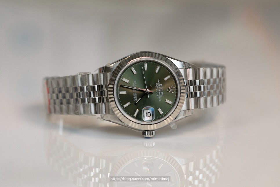 롤렉스 레이디 데이저스트 31 민트그린 레플리카시계 간단한 감별방법 및 리뷰 How to Spot Rolex Lady Datejust 31 Mintgreen 이미지 9