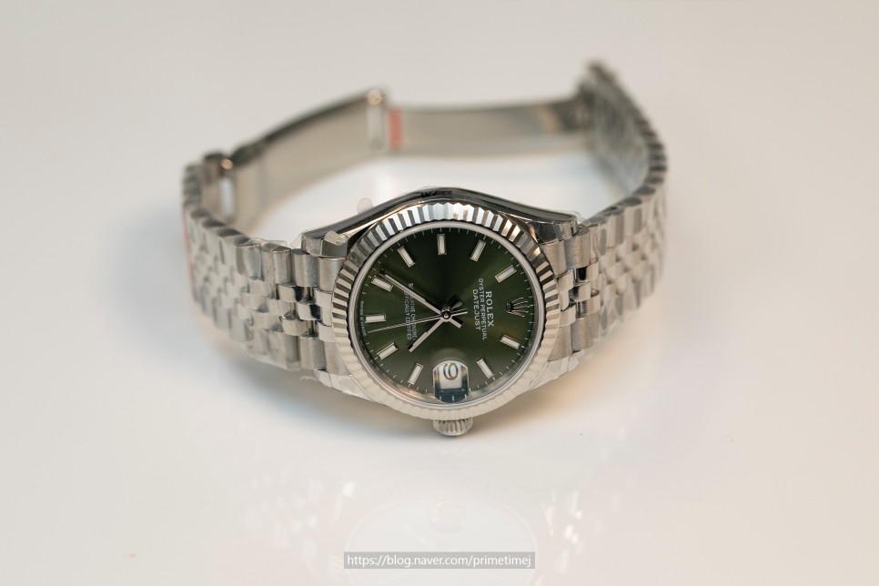 롤렉스 레이디 데이저스트 31 민트그린 레플리카시계 간단한 감별방법 및 리뷰 How to Spot Rolex Lady Datejust 31 Mintgreen 이미지 11