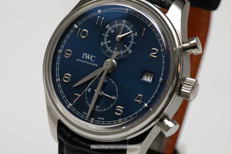 IWC 포르투기저 클래식 크로노그래프 라우레우스 어린이재단 에디션, 이걸 팬서비스를 하는 레플리카시계. 재미있는 시계 시장. 이미지 5
