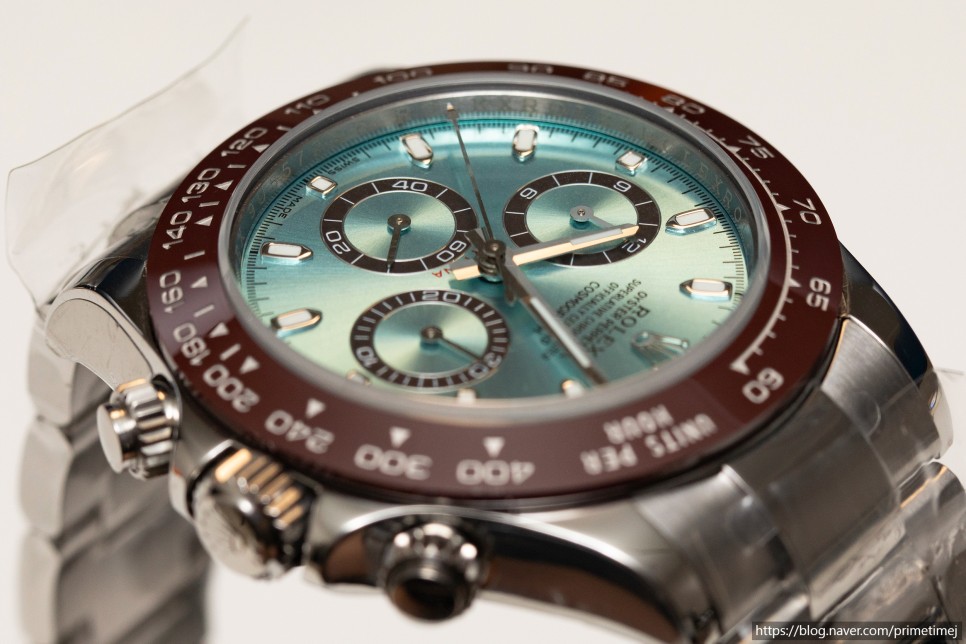 대체 왜!! 이렇게 아름다울까? 롤렉스 세라믹 아이스블루 데이토나 레플리카시계 감별법 How To Spot ROLEX Ceramic Ice Daytona 이미지 6