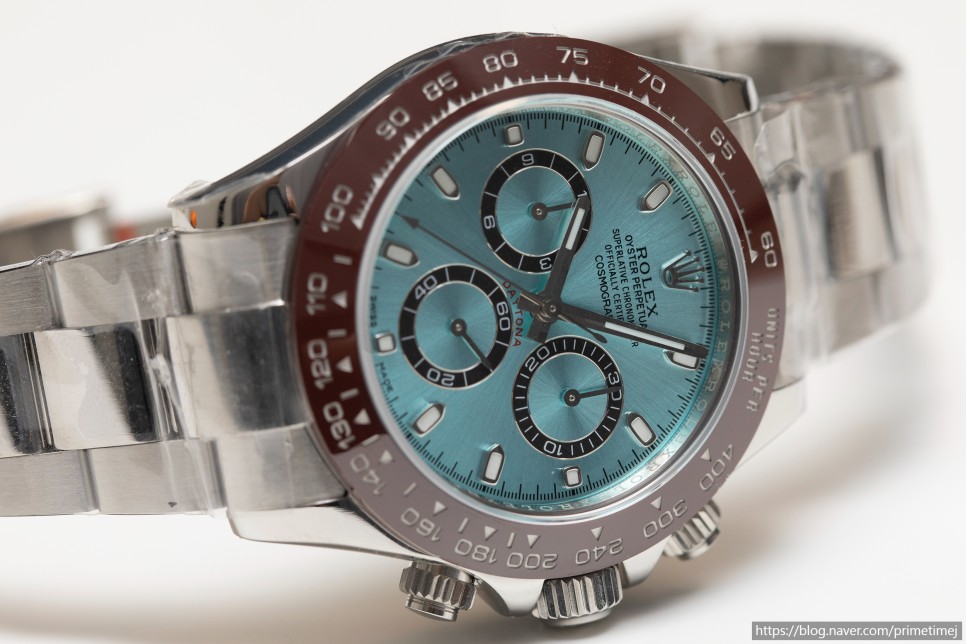 대체 왜!! 이렇게 아름다울까? 롤렉스 세라믹 아이스블루 데이토나 레플리카시계 감별법 How To Spot ROLEX Ceramic Ice Daytona 이미지 16